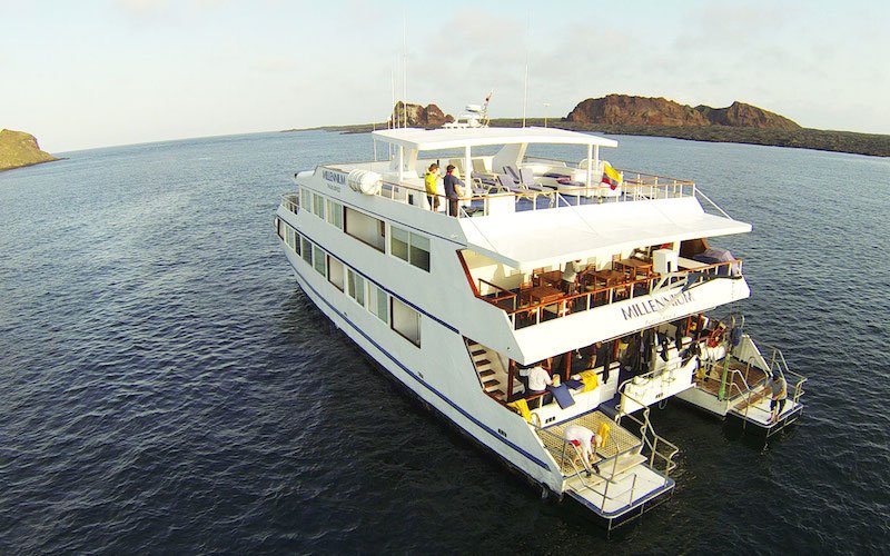 Millennium Catamaran, Galapagos